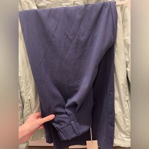 NWT Halara M Tall stretch work pants navy